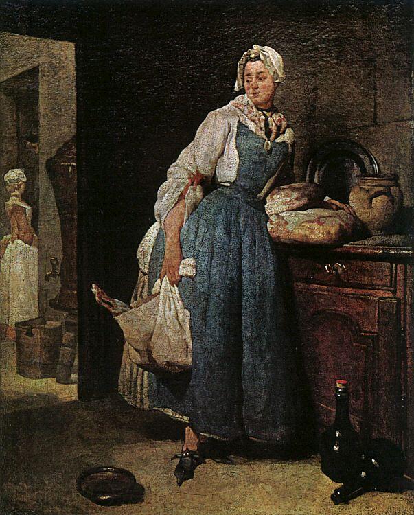 Jean Baptiste Simeon Chardin The Return from Market France oil painting art